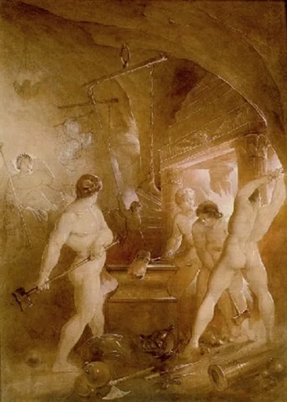 La forgia di Vulcano